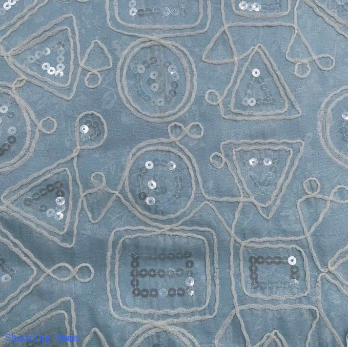 embroidery sheer fabric​.pic